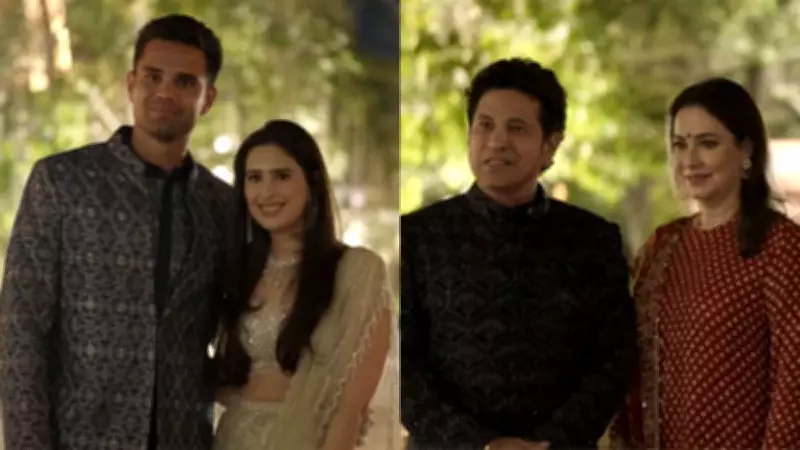 Arjun Tendulkar and Saaniya Chandhok Celebrate Pre-Wedding Festivities in Jamnagar