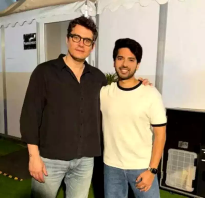 Armaan Malik Meets Guitar Inspiration John Mayer in Full Circle Moment