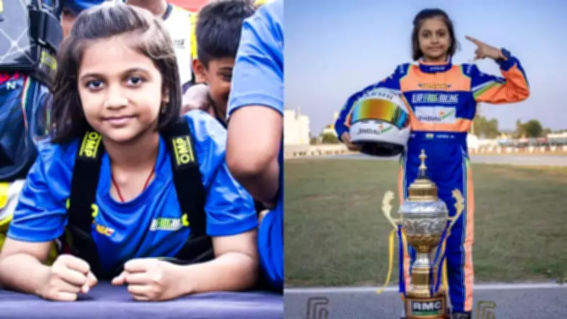 Arshi Gupta, 9, Becomes Youngest Indian in F1 Academy Program