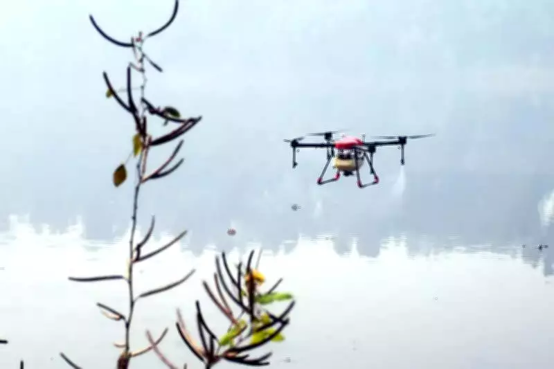 ASR District Collector Announces Drone Services for Farmers in Visakhapatnam