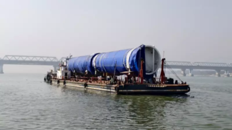 Assam's First Semiconductor Plant Cargo Transported via Bangladesh Waterways