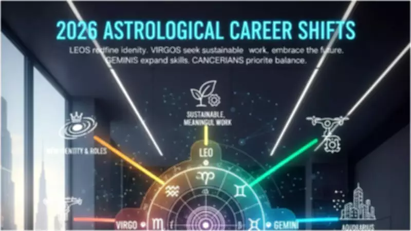 Astrological Forecast: Major Career Shifts Predicted for 5 Zodiac Signs in 2026