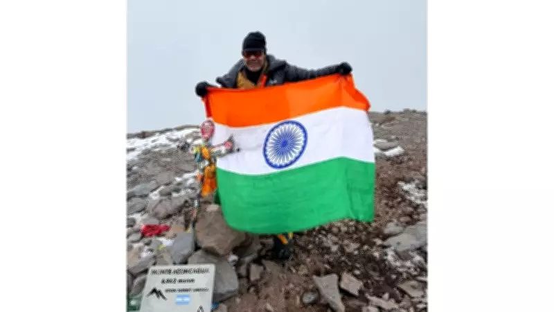 Atul Ladha, MD of Vectus, Conquers Aconcagua, South America's Highest Peak