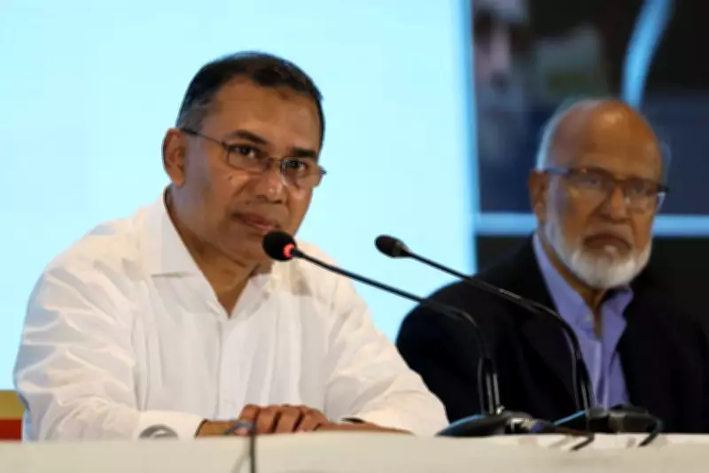 Bangladesh First Party Leader Tarique Rahman Outlines Foreign Policy Vision