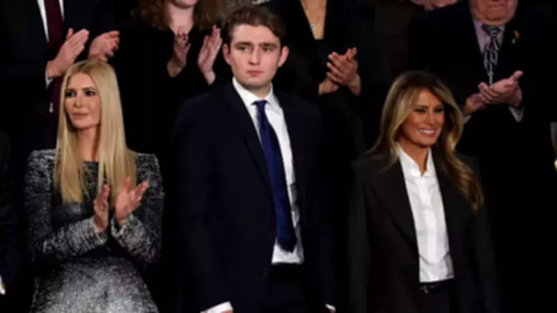 Barron Trump's Heartwarming Moment with Melania Steals Spotlight at SOTU Address