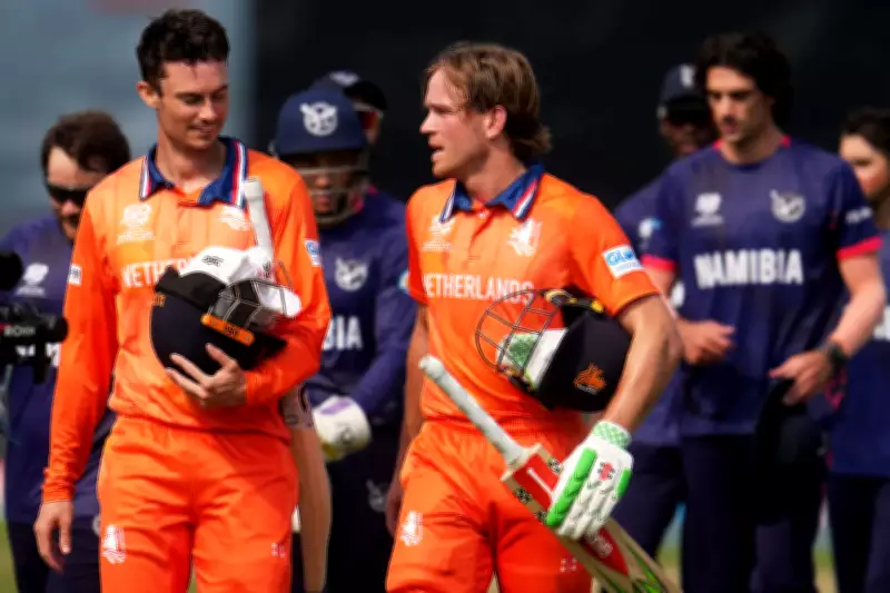 Bas de Leede's All-Round Heroics Power Netherlands to First T20 World Cup Win Over Namibia