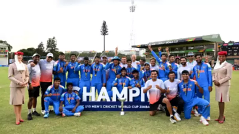 BCCI Announces Major Cash Reward for India's U19 World Cup Champions