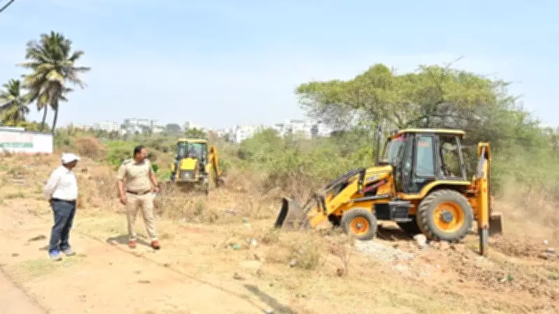 BDA Recovers High-Value Land in Bengaluru, Demolishes Illegal Constructions