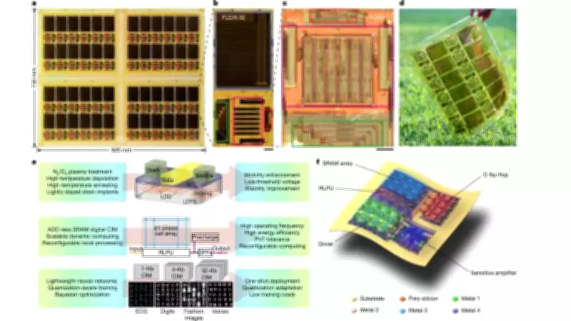 Bendable AI Chip Breakthrough Set to Revolutionize Wearable Technology