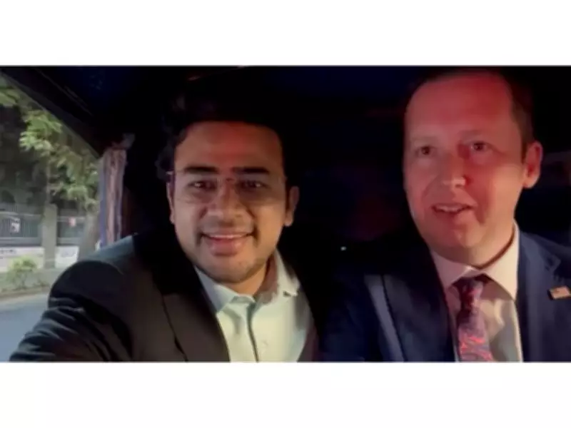 Bengaluru Crown Jewel of India-US Partnership, Says BJP's Tejasvi Surya After Auto Ride with US Ambassador