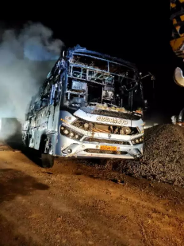 Bengaluru-Kalaburagi Bus Crash: Passengers Lose Life Savings in Fire After Accident
