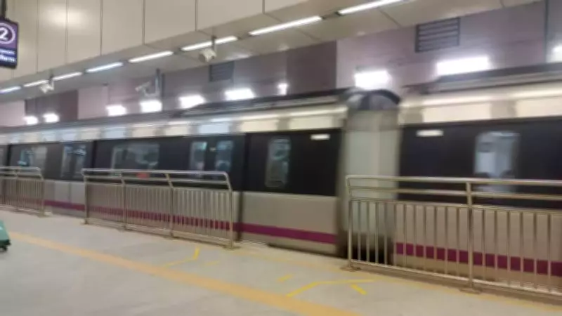 Bengaluru Metro Expands Steel Barricades to Manage Peak-Hour Crowds at Key Stations