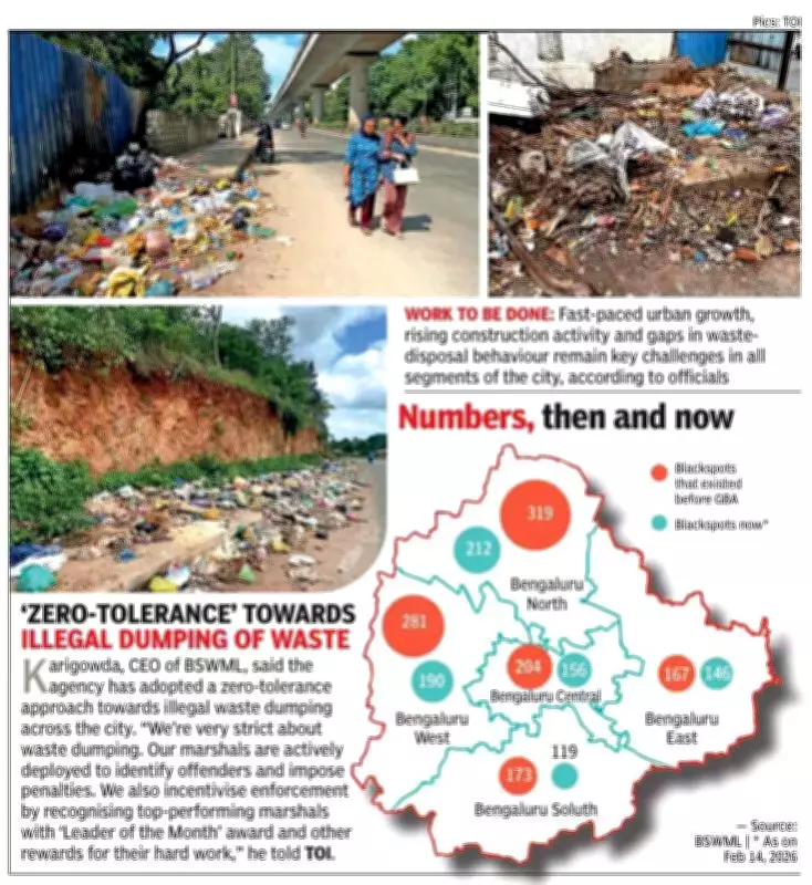 Bengaluru Sees 28% Drop in Garbage Blackspots in Six Months, Data Shows