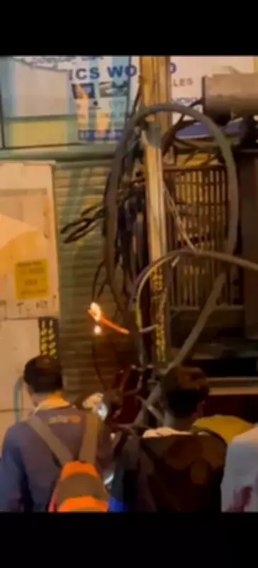 Bengaluru's SP Road Traders Demand Relocation of Dangerous Transformer