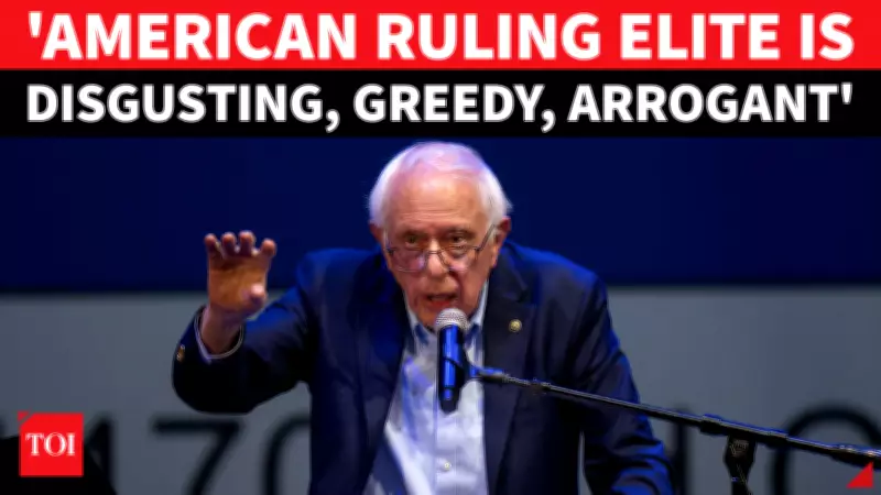 Bernie Sanders Condemns Billionaire Oligarchy in Fiery California Wealth Tax Speech