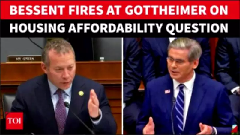 Bessent Clashes With Gottheimer Over Housing Crisis, Cites Bond Market Strength