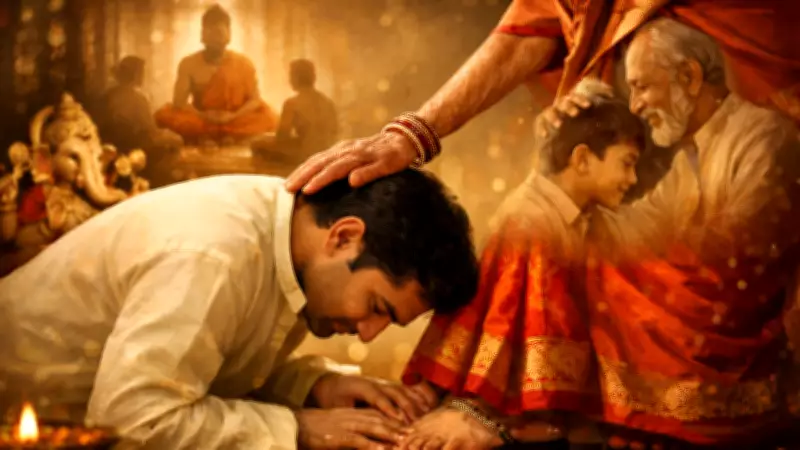 Beyond Tradition: The Profound Meaning of Touching Elders' Feet in India