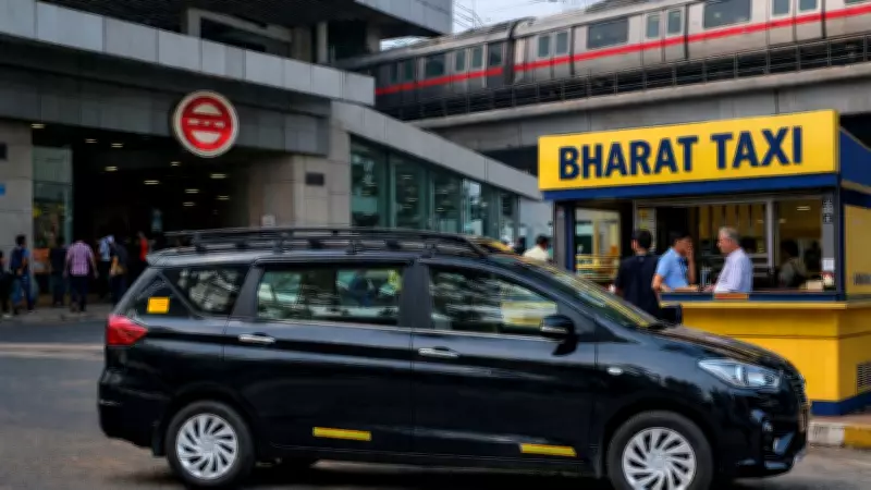 Bharat Taxi Launches at 10 Delhi Metro Stations for Last-Mile Connectivity