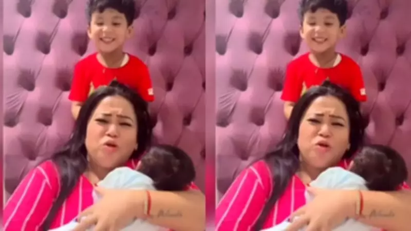 Bharti Singh Shares Adorable Glimpse of Newborn Son Kaju in Heartwarming Vlog