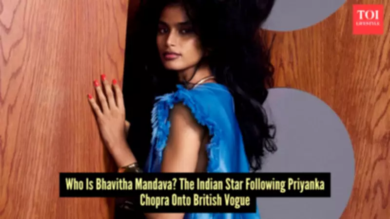 Bhavitha Mandava Makes History as First Indian Model on Solo British Vogue Cover