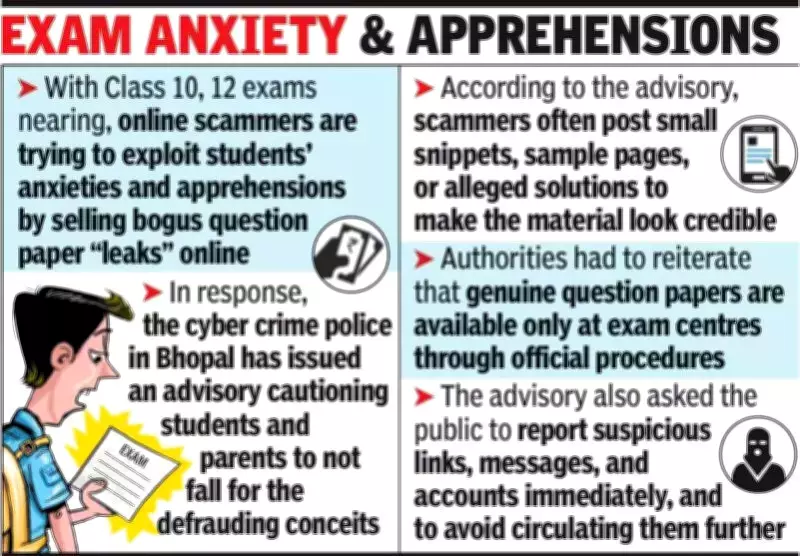 Bhopal Cyber Police Warn Students Against Fake Board Exam Paper Scams