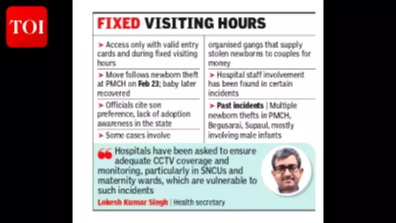 Bihar Tightens SNCU Security After Newborn Thefts, Implements Visitor Card System