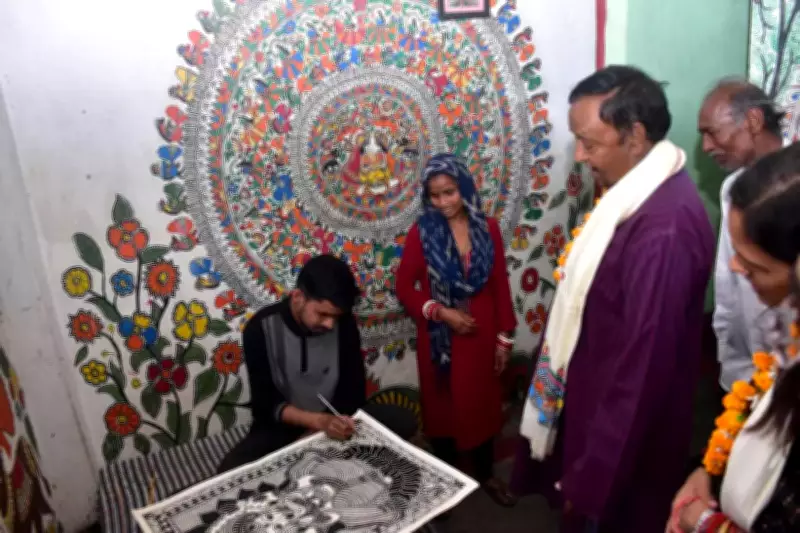 Bihar's First Shilpgram Inaugurated in Madhubani to Boost Mithila Handicrafts