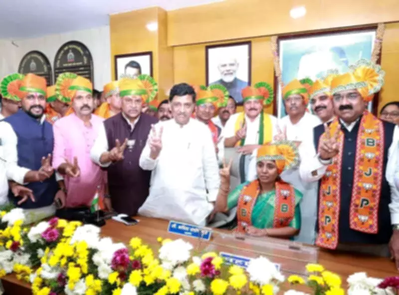 BJP Breaks Congress Stronghold, Wins Mayor and Deputy Mayor Posts in Nanded