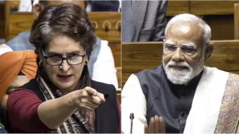BJP Labels Priyanka Gandhi 'Female Ghajini' Over Gaza Comments Amid Modi's Israel Visit