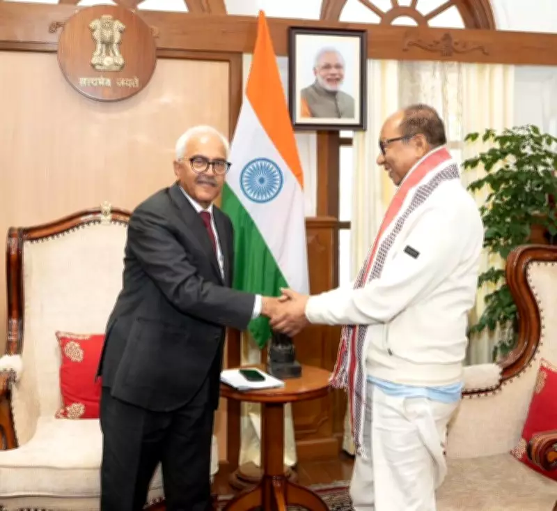 BJP MLA Khemchand Arrives in Manipur for Swearing-in Ceremony Preparations