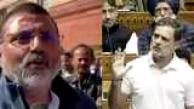 BJP MP Seeks Rahul Gandhi's Disqualification and Lifetime Ban in Lok Sabha Motion