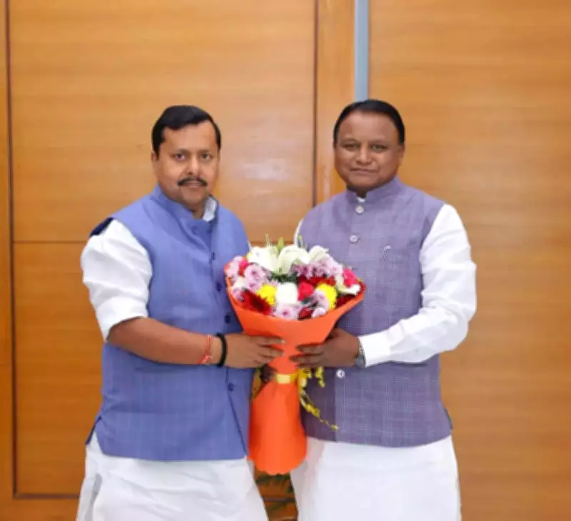 BJP's Rajya Sabha Strategy in Odisha Intensifies as CM Majhi Meets Nitin Nabin