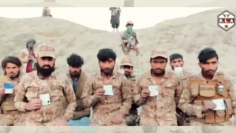 BLA Releases Video of Alleged Pakistani Army Captives Amid Prisoner Swap Deadline