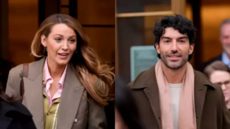 Blake Lively and Justin Baldoni's Matching Court Outfits Spark Social Media Frenzy