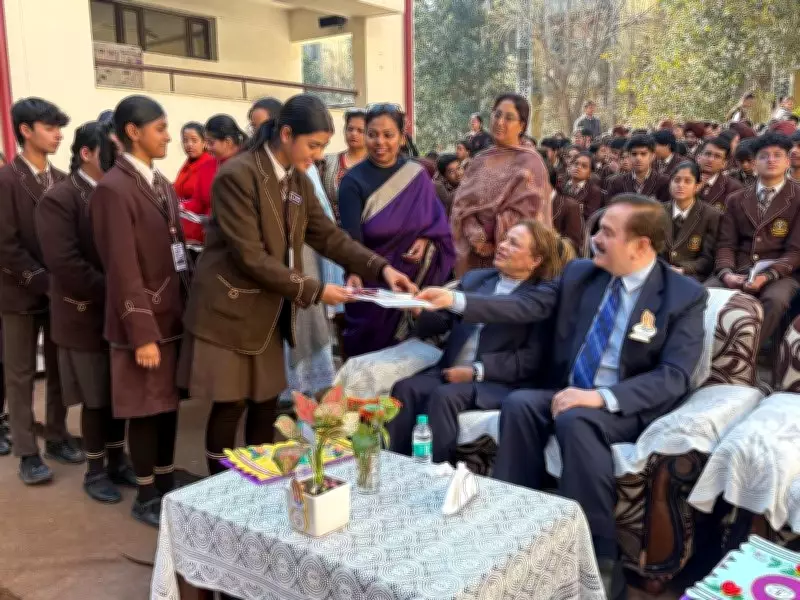 Blessing Ceremony for Class X and XII Students Held at School