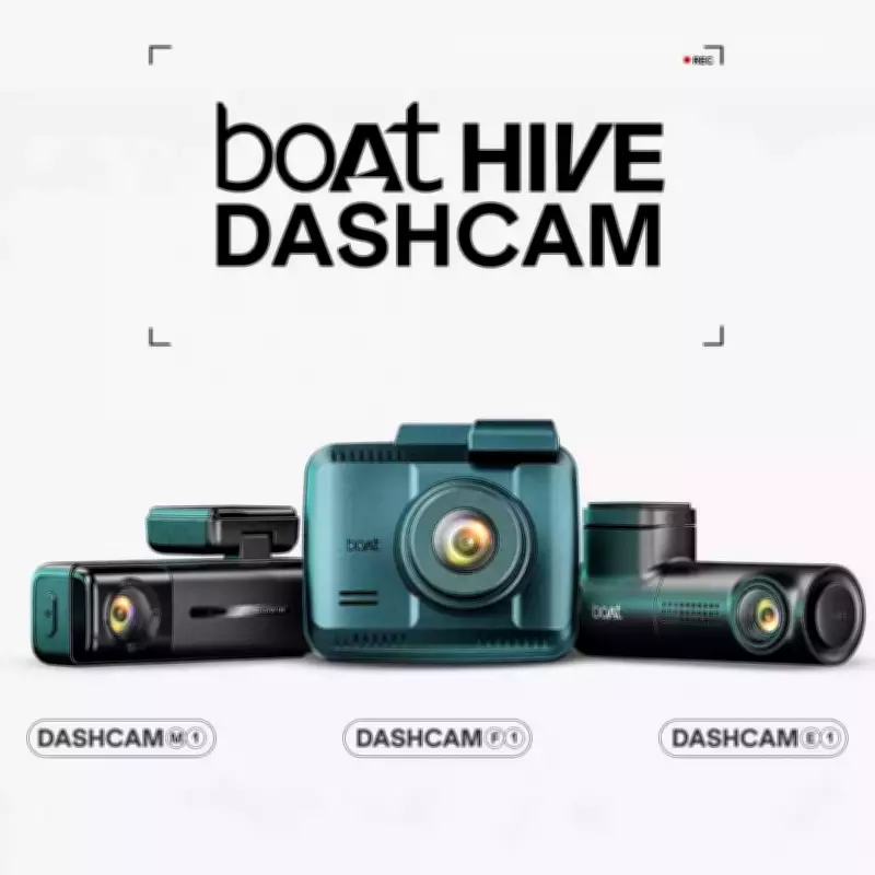 Boat Launches Hive Dashcam Series to Enhance Road Safety in India