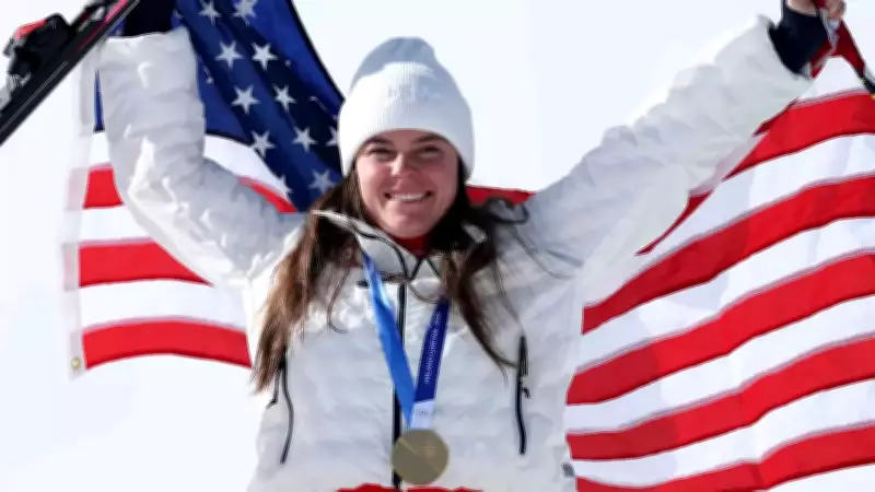 Breezy Johnson Wins Olympic Gold in Downhill, Echoes Lindsey Vonn's Legacy