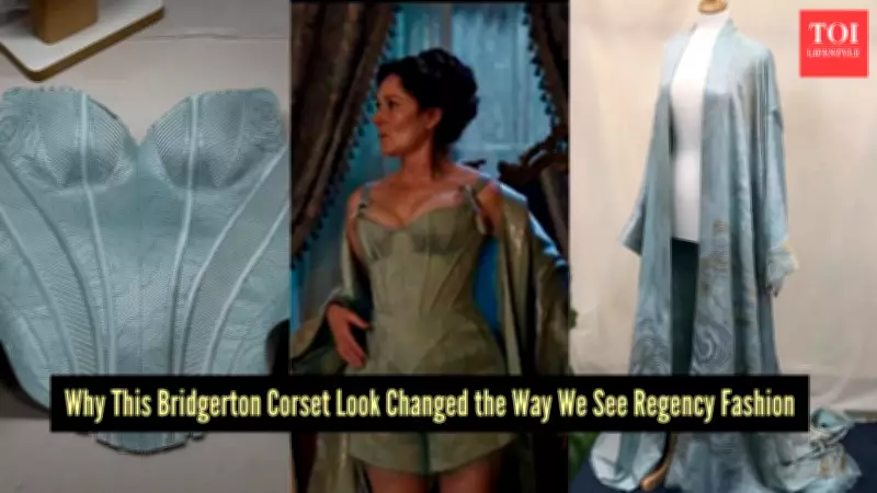 Bridgerton's Corset Moment: Violet's Fashion Armor Becomes Symbol of Freedom