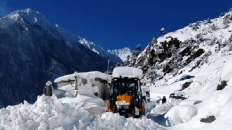 BRO's 72-Hour Snow Clearance Miracle Reopens Vital Kishtwar-Sansari Road at 8,700 Feet