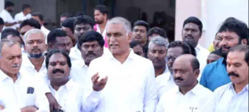 BRS Leader Harish Rao Slams Congress Govt Over Devadula Project Neglect