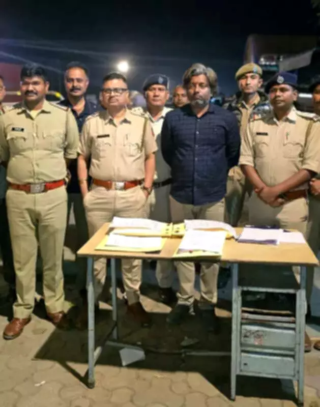 BSF Inspector Arrested in Siliguri for Alleged Brown Sugar Smuggling