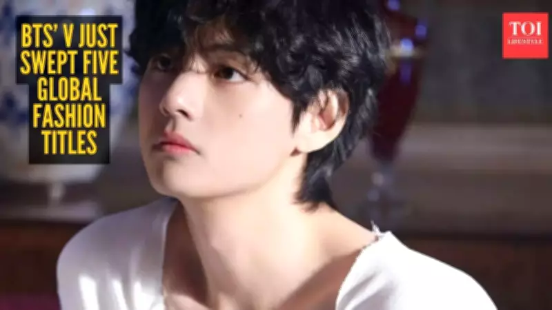 BTS' Kim Taehyung Sweeps Global Fashion Awards with Five Major Honors