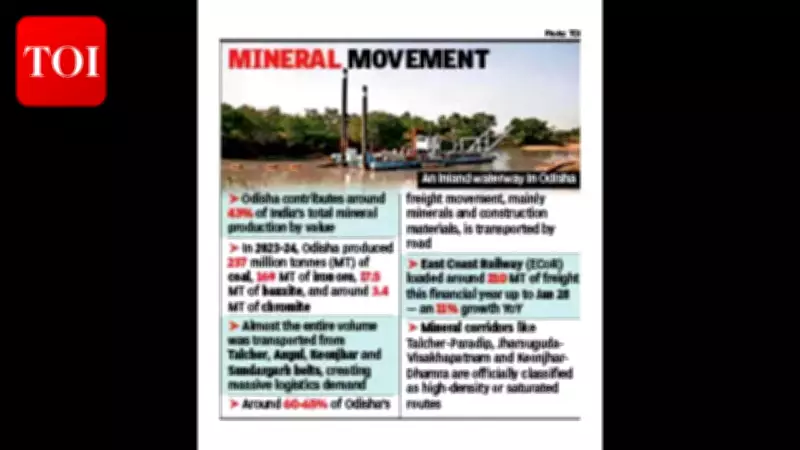 Budget 2026: 20 New National Waterways to Boost Odisha's Mineral Transport via NW-5