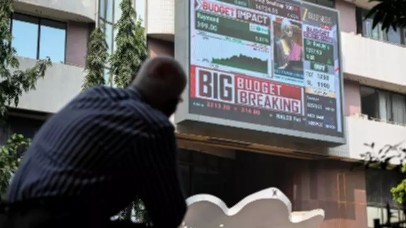 Budget 2026's STT Hike Triggers 2% Market Slump, India VIX Jumps 13%