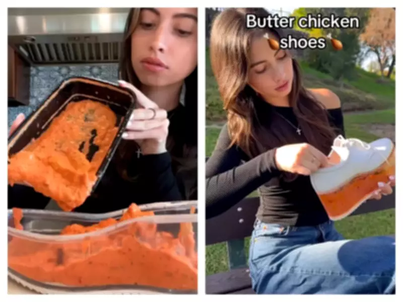 Butter Chicken in Shoes: Viral Food-Fashion Fusion Sparks Online Debate