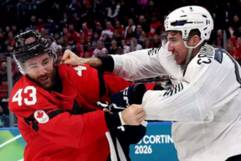 Canada's 10-2 Olympic Hockey Win Overshadowed by Wilson-Crinon Brawl
