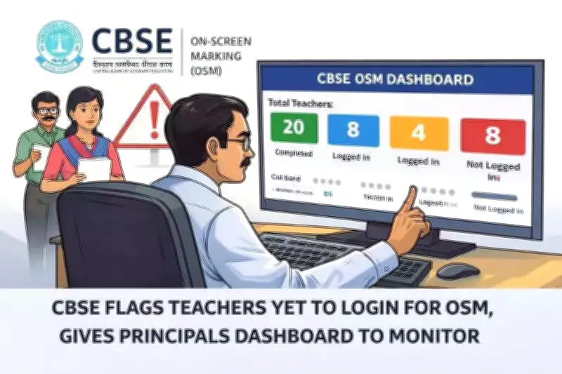 CBSE Launches Dashboard for Principals to Monitor Teacher OSM Portal Logins