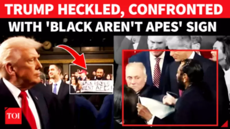 Chaos Erupts at Trump's State of the Union as Rep. Al Green Disrupts Speech with Sign