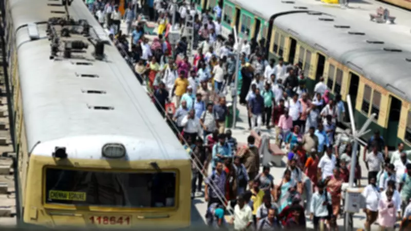 Chaos in Chennai Suburban Trains as Egmore Redevelopment Disrupts Commute