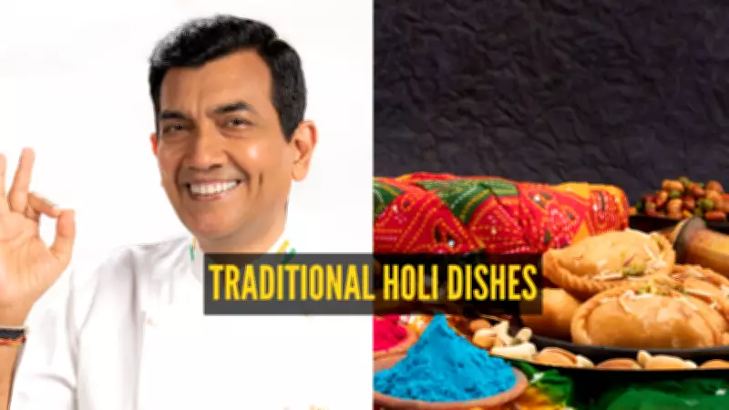 Chef Sanjeev Kapoor Revives Childhood Holi Memories with Classic Festival Recipes